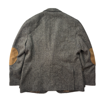 Polo Ralph Lauren Grey Herringbone RL67 Blazer Sports Coat (Wool) - 46R