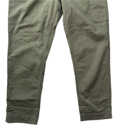 Polo Ralph Lauren Green Officer Ghurka Military Trouser Chino Pants Relaxed Fit - 36x34