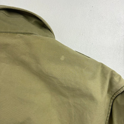 Green Military Parka - L