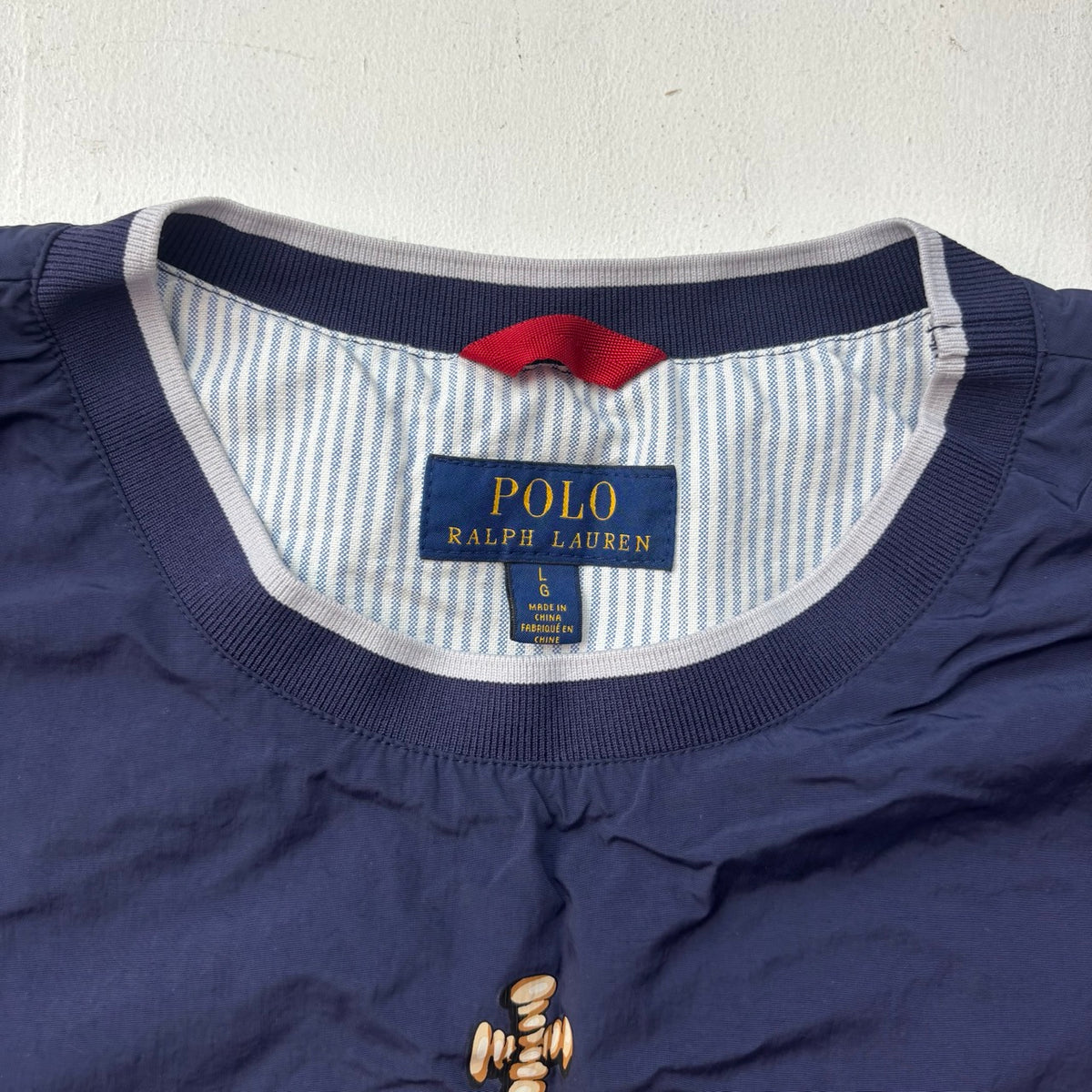 Polo Ralph Lauren Retro Crest Pullover Windbreaker - L
