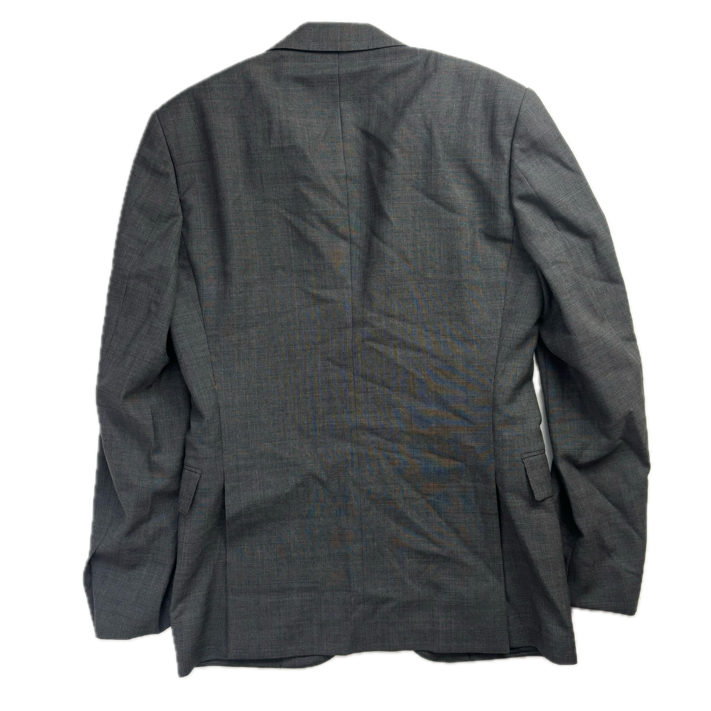Glen Plaid Check Suit Blazer Prince Of Wales - 36R