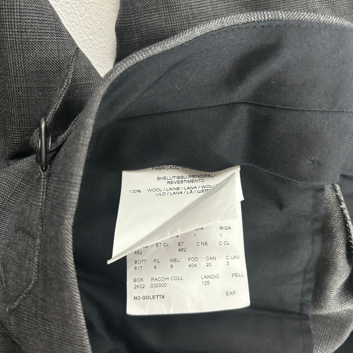 Glen Plaid Check Suit Blazer Prince Of Wales - 36R