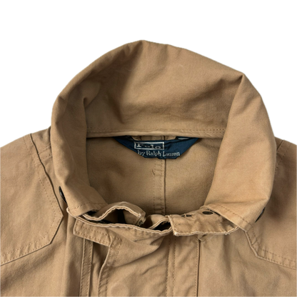 Beige Utility Jacket Military - L