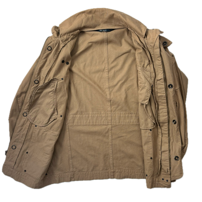 Beige Utility Jacket Military - L