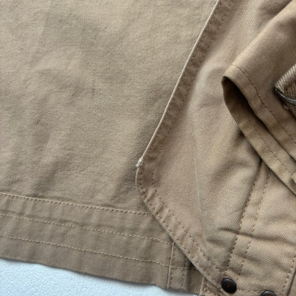 Beige Utility Jacket Military - L