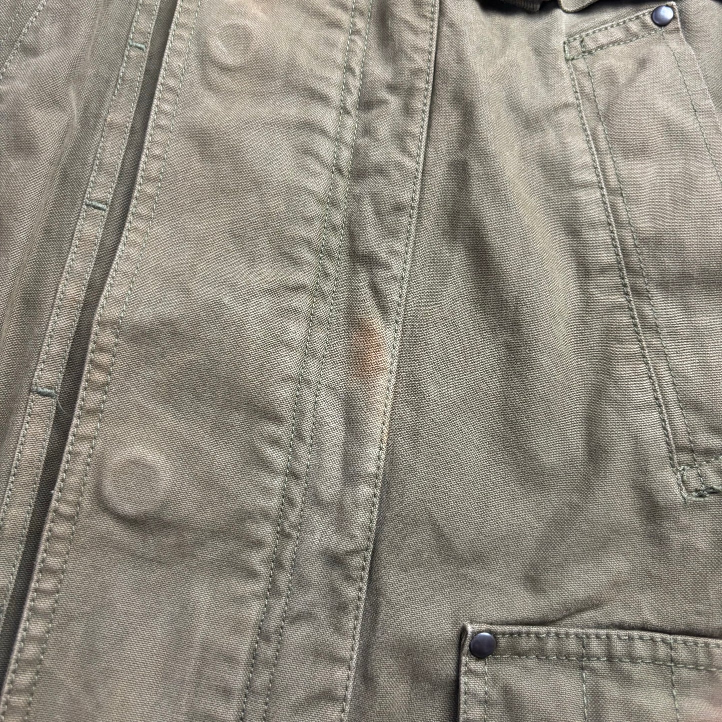 Khaki Utility Jacket - M