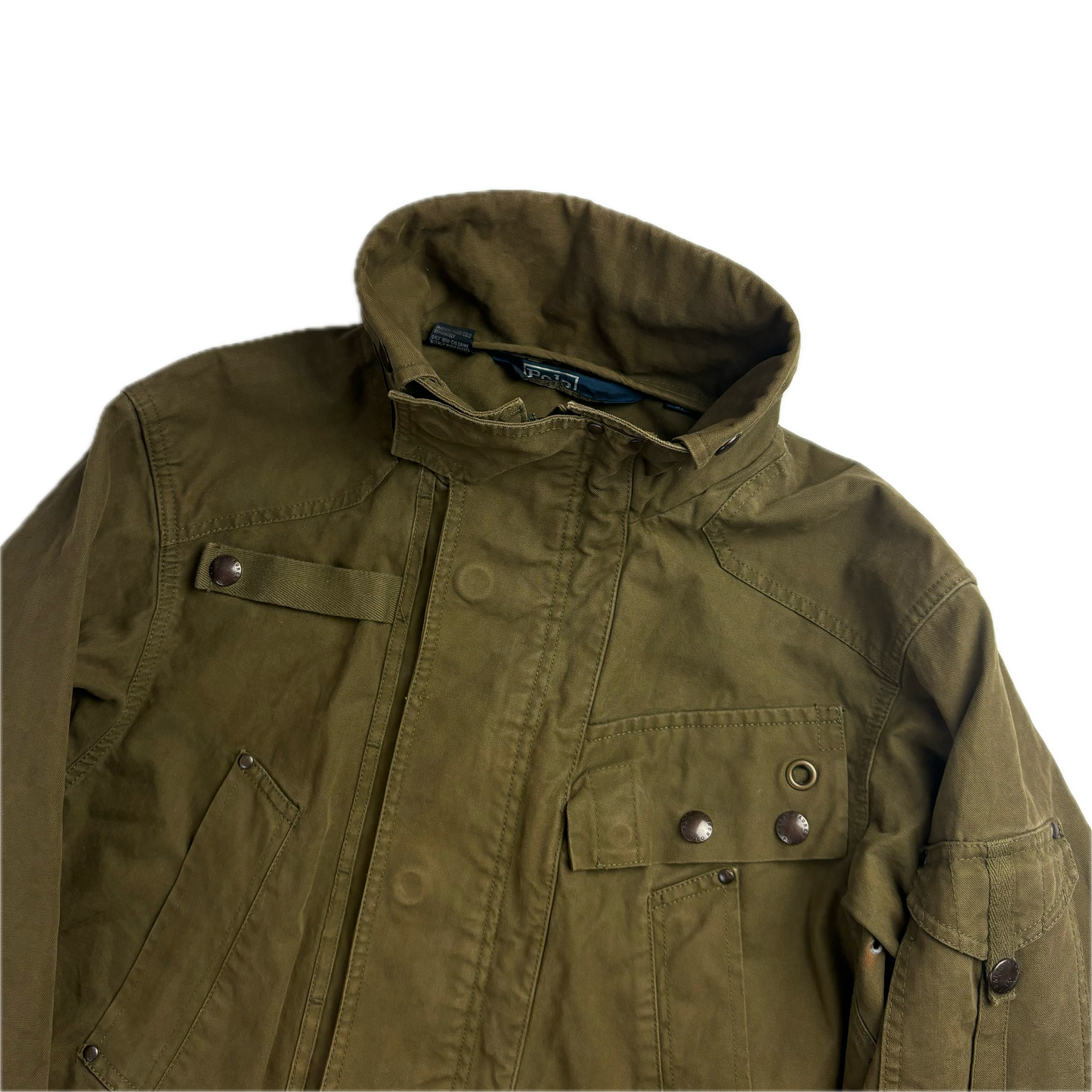 Khaki Utility Jacket - M