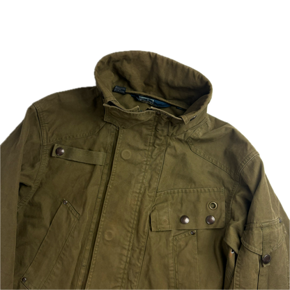 Khaki Utility Jacket - M
