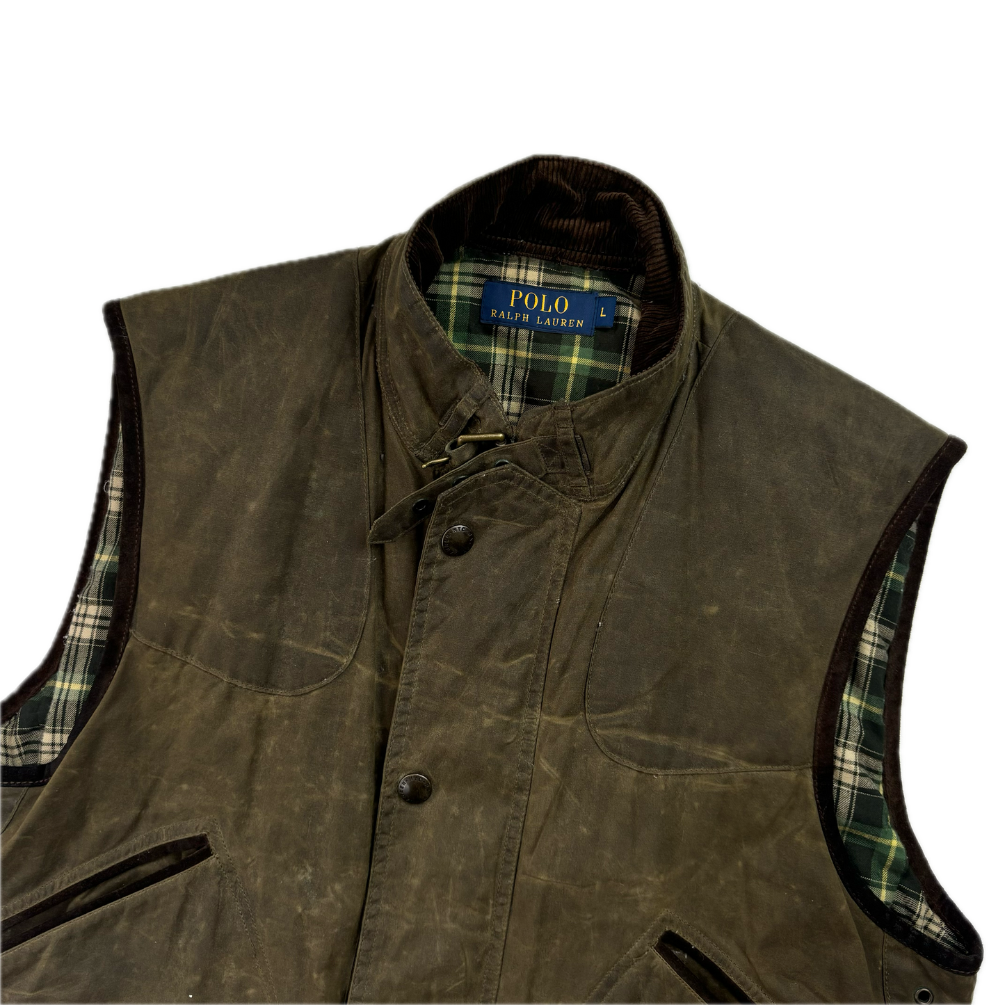 Polo Ralph Lauren Oil Cloth Utility Vest - L