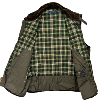 Polo Ralph Lauren Oil Cloth Utility Vest - L