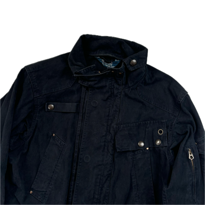 Polo Ralph Lauren Navy Blue Utility Jacket Military - M