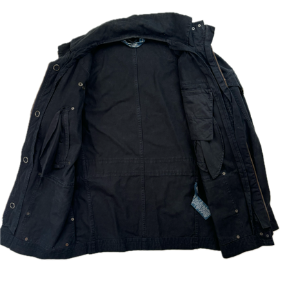 Polo Ralph Lauren Navy Blue Utility Jacket Military - M