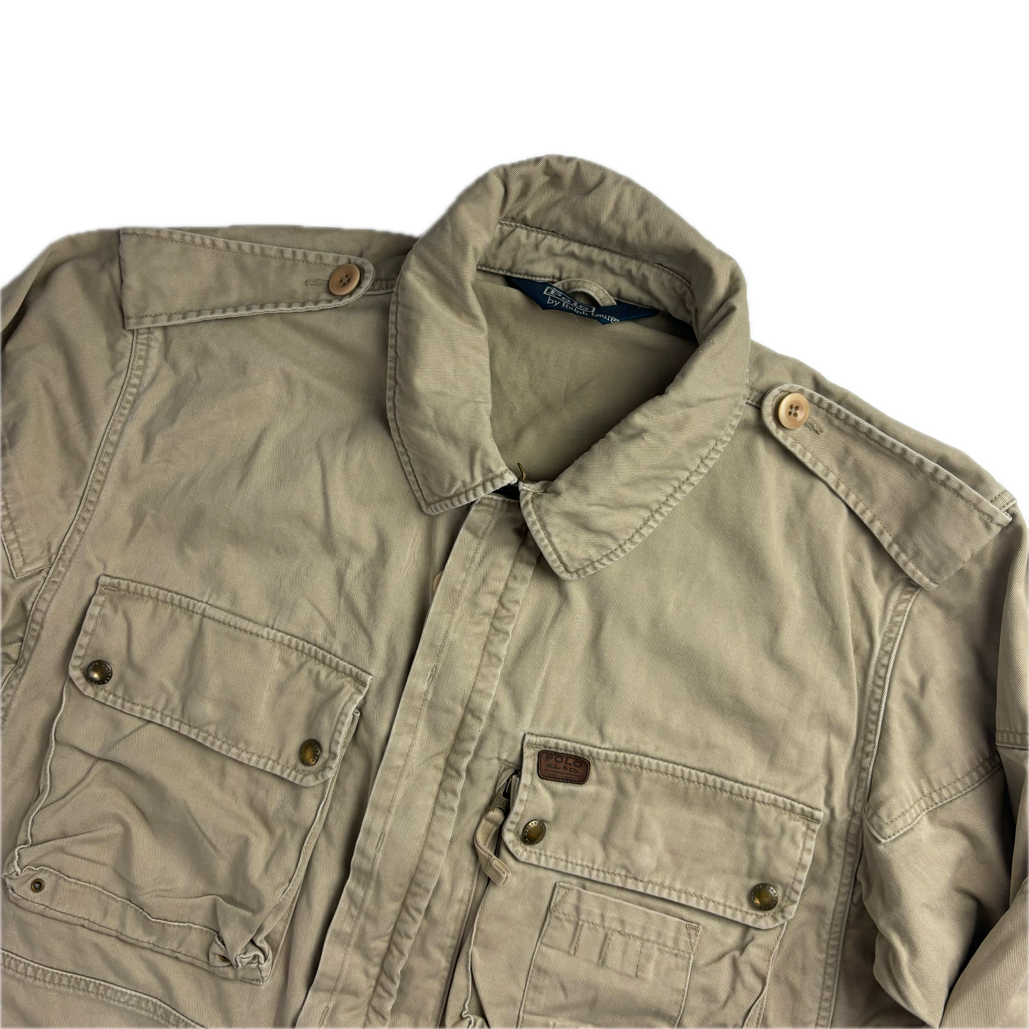 Polo Ralph Lauren Beige Safari Utility Jacket - XL