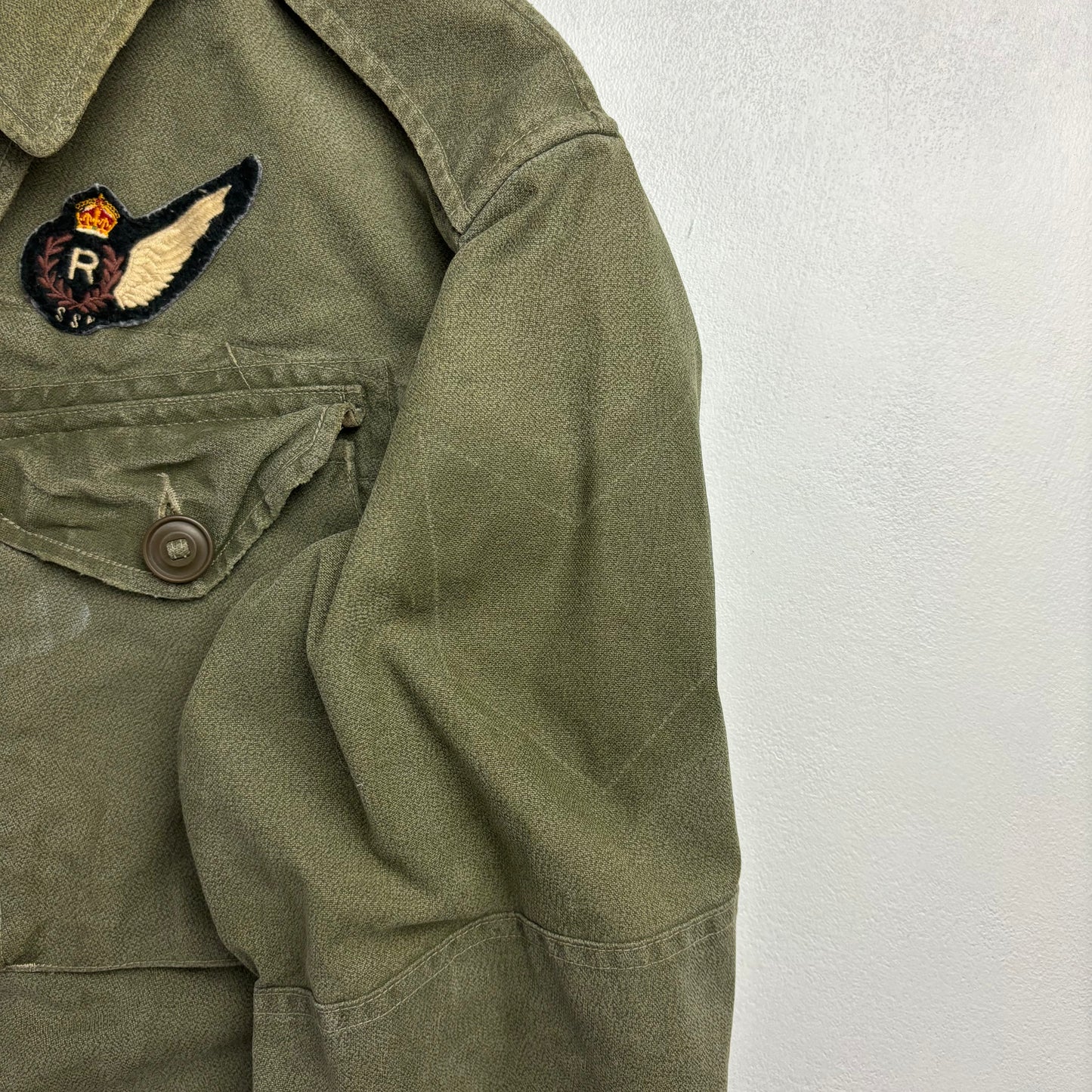 Green Military Parka - S