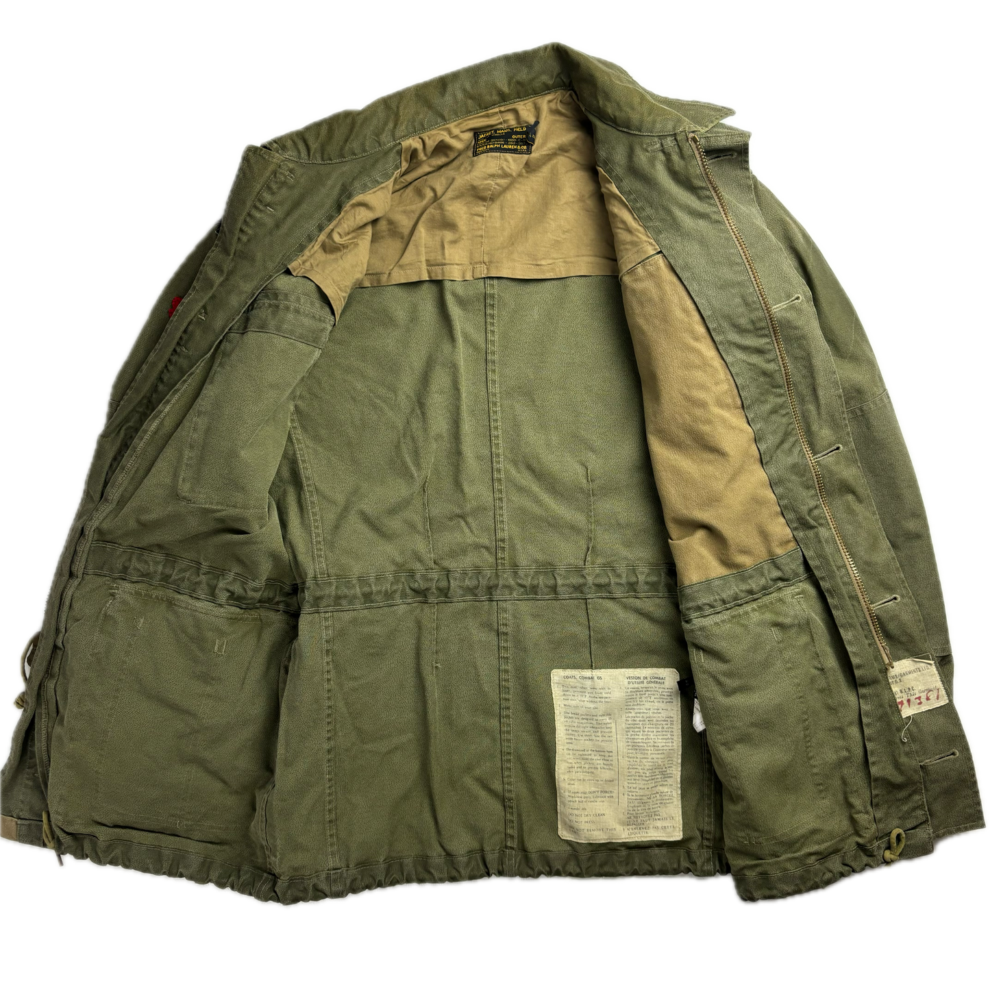 Green Military Parka - S