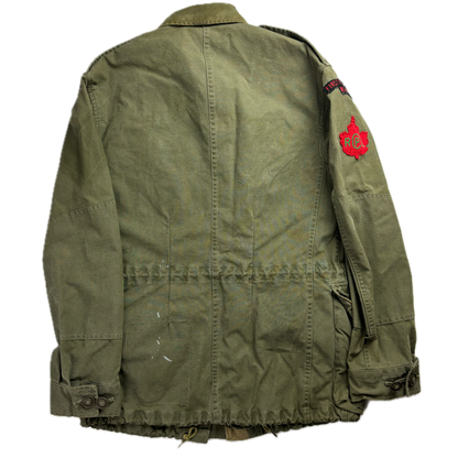 Green Military Parka - S