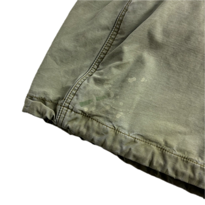 Light Green Military Parka - XL