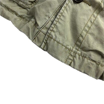 Light Green Military Parka - XL