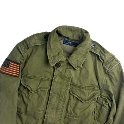 Green Military Parka - S