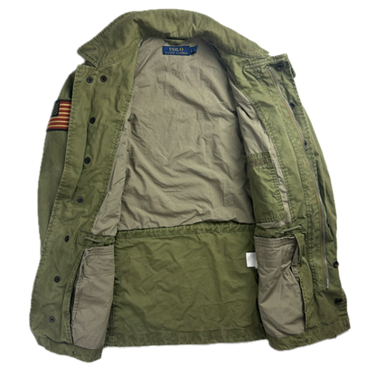 Green Military Parka - S