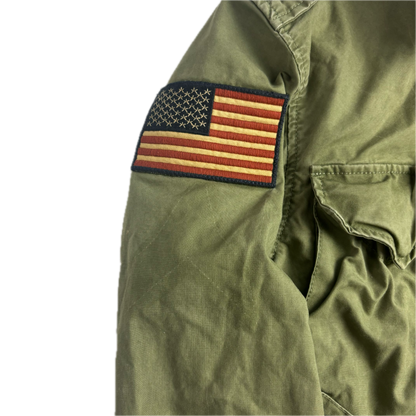 Green Military Parka - S