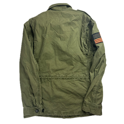 Green Military Parka - S