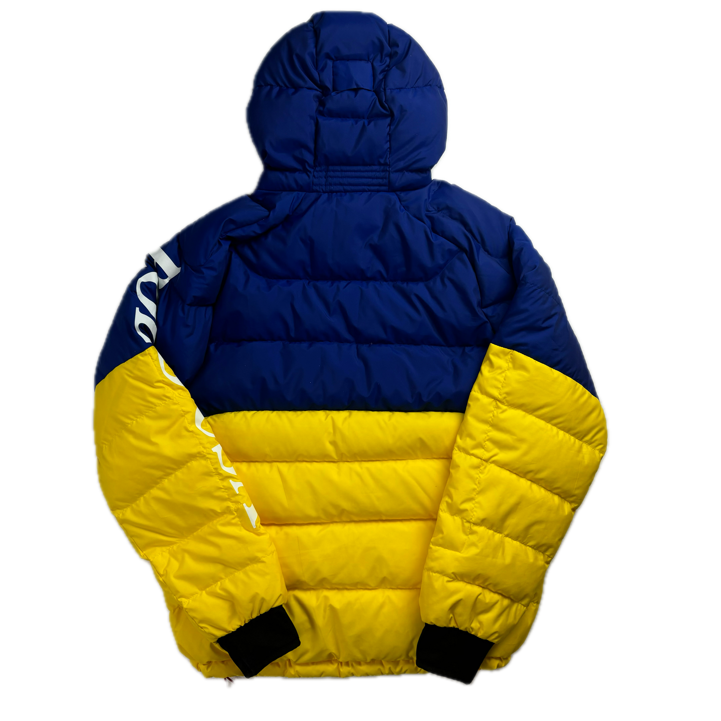 Cookie Patch Quarter Zip Puffer Retro - S