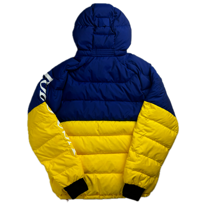 Cookie Patch Quarter Zip Puffer Retro - S