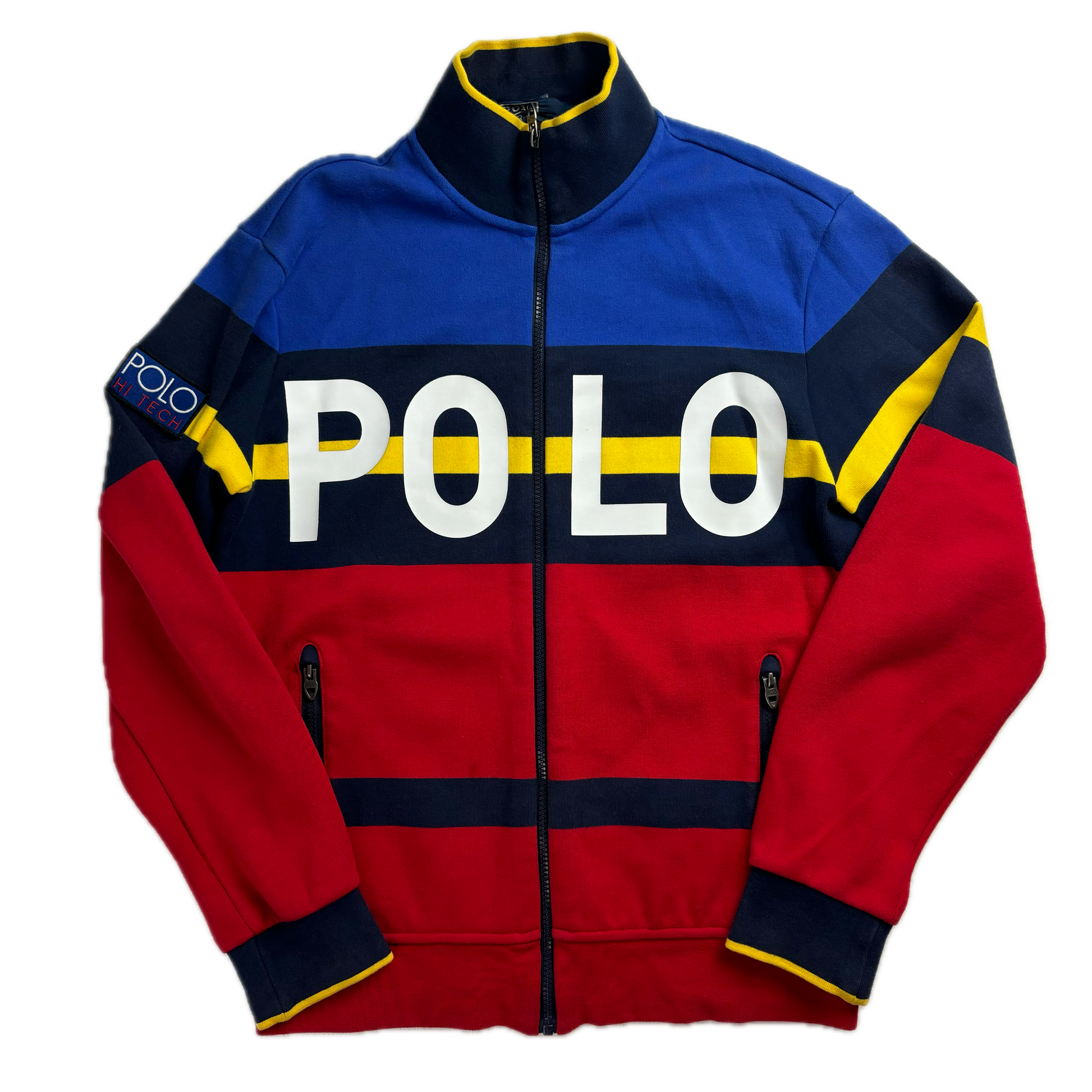 Hi-Tech Spell-Out Track Jacket Retro