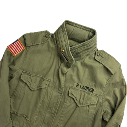 Green Military Field Jacket - S