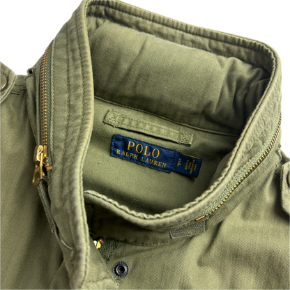 Green Military Field Jacket - S