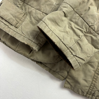 Khaki Shooting Jacket Coat - S