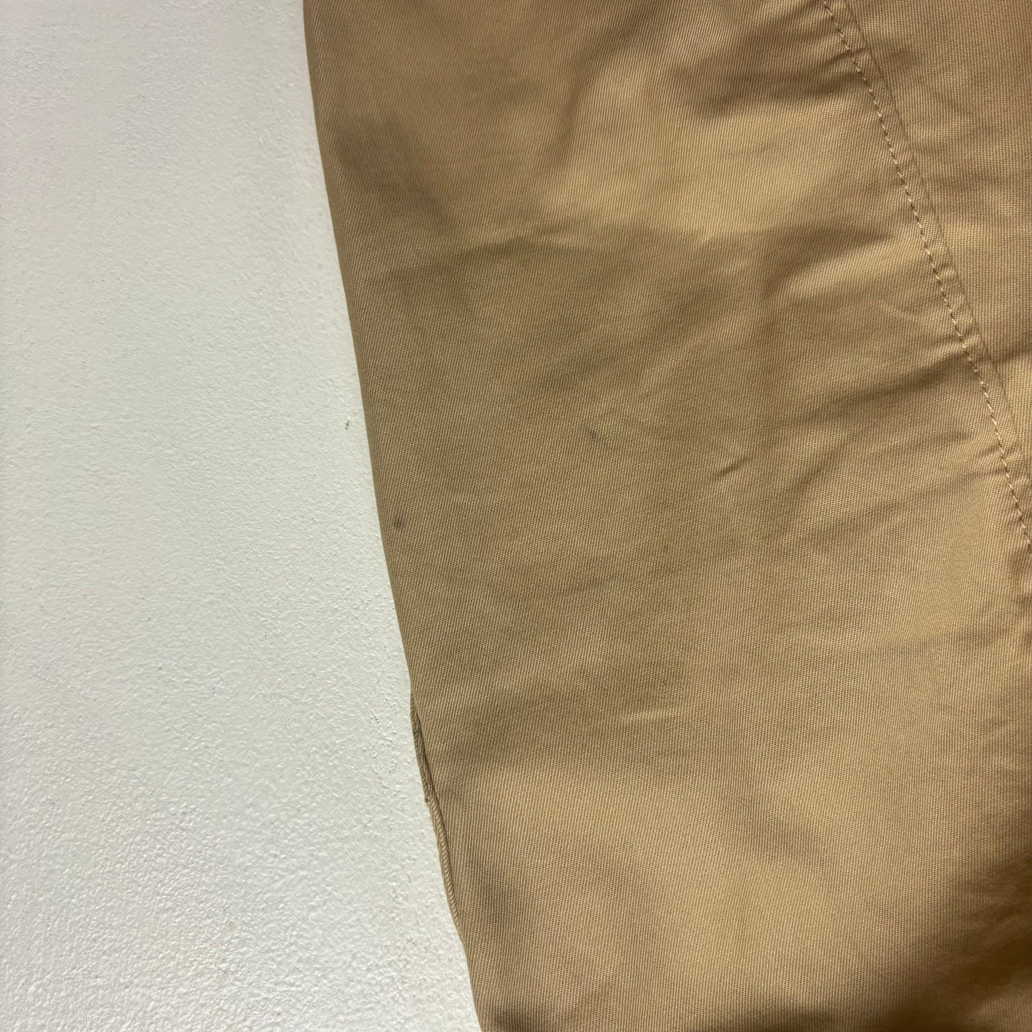 Belted Beige Safari Jacket - M