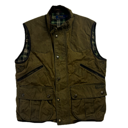 Polo Ralph Lauren Oil Cloth Utility Vest - L