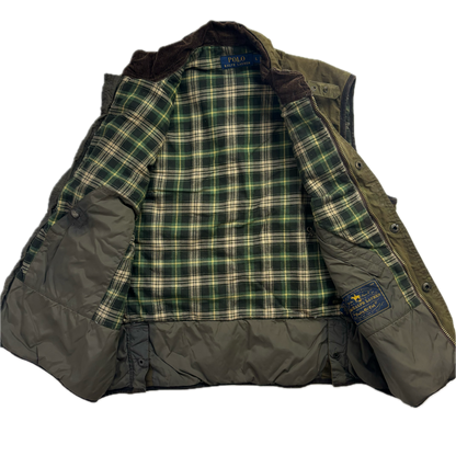 Polo Ralph Lauren Oil Cloth Utility Vest - L