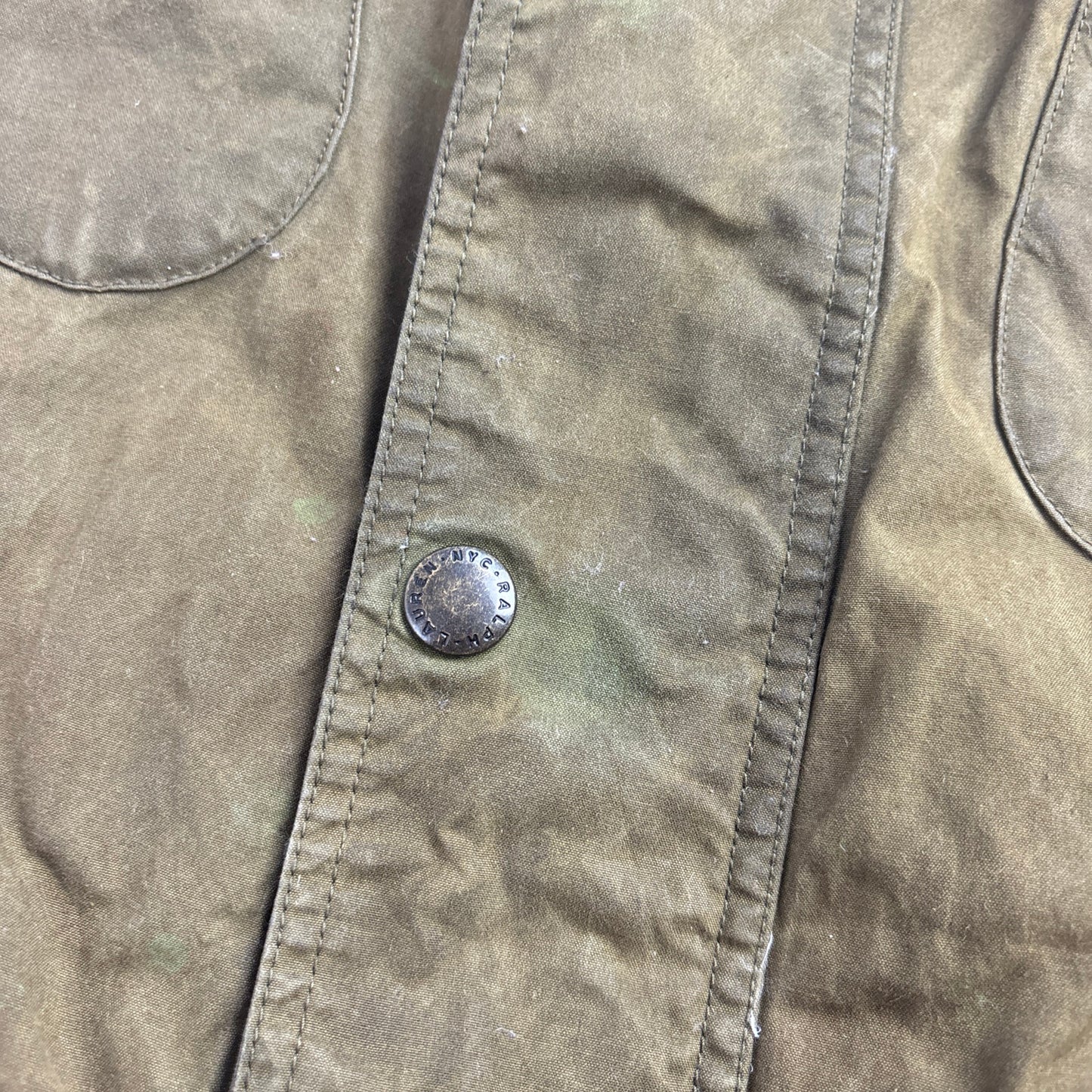Polo Ralph Lauren Oil Cloth Utility Vest - L