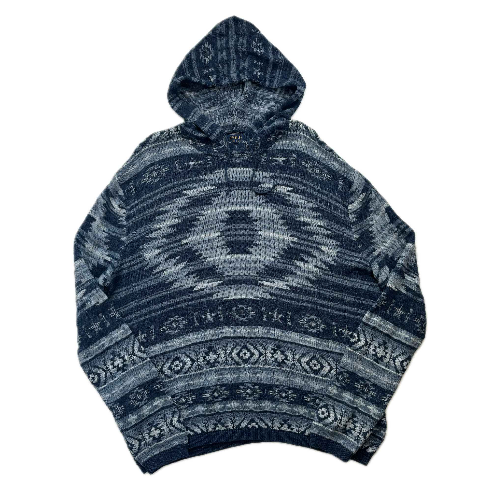 Polo Ralph Lauren Aztec Knit Hoodie XL
