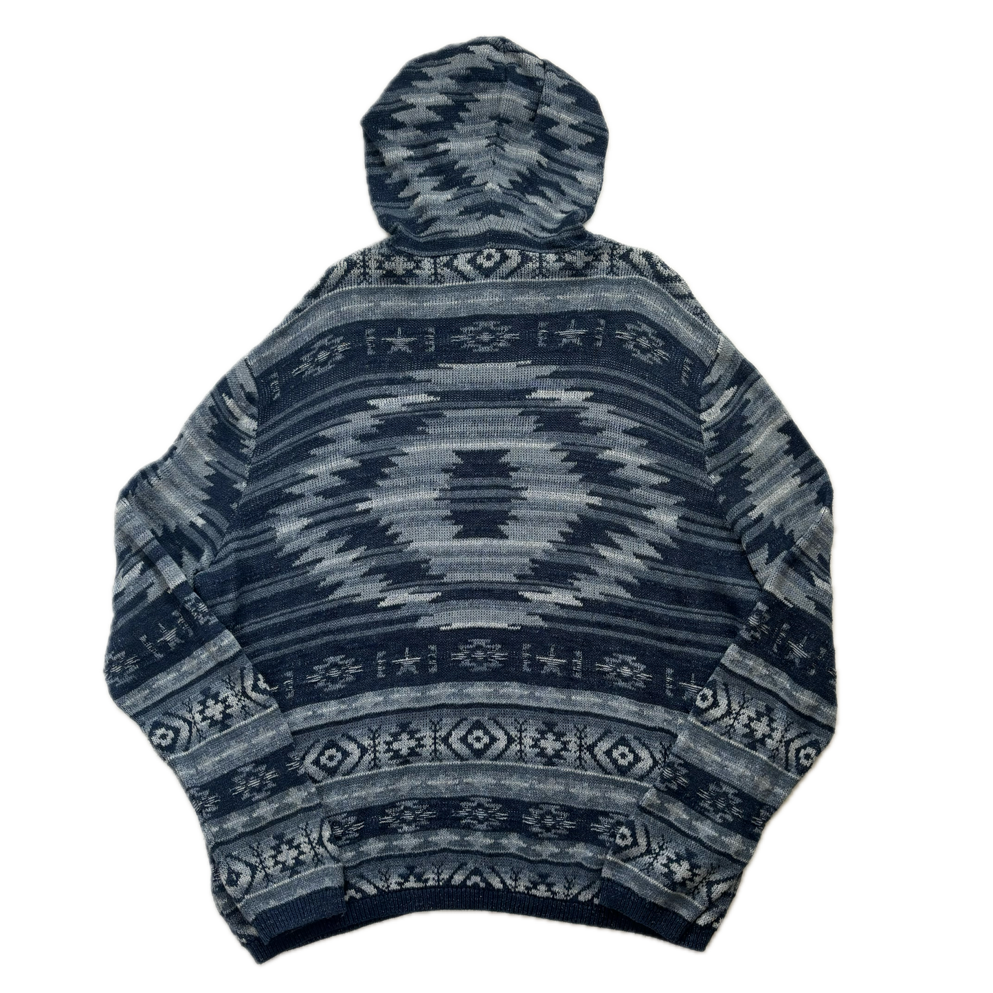 Aztec Knit Hoodie - XL