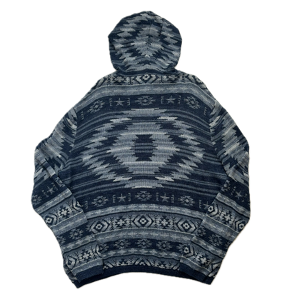 Aztec Knit Hoodie - XL