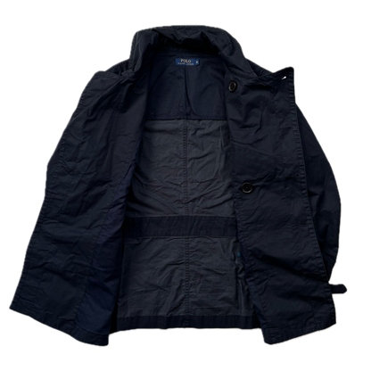 Double Breasted Rain Coat - M