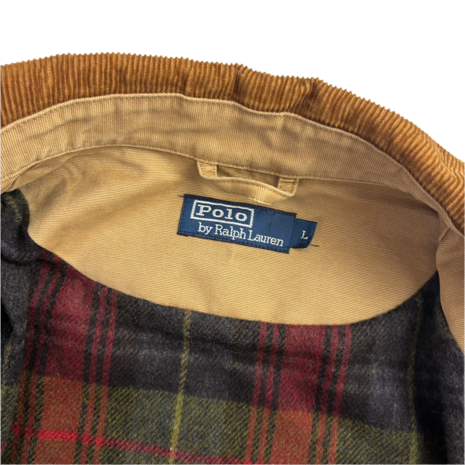 Polo Ralph Lauren Tan Barn Jacket Tag