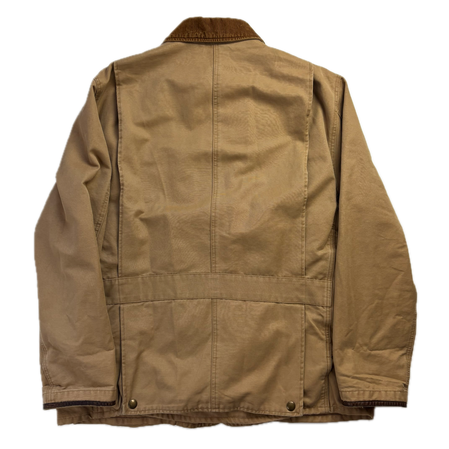 Tan Barn Jacket Wool Lined - L