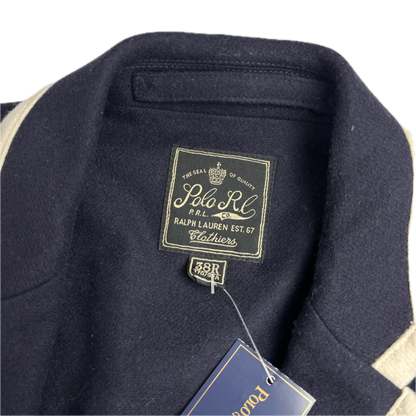 Navy Crest Sports Jacket - 38R