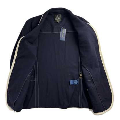 Navy Crest Sports Jacket - 38R