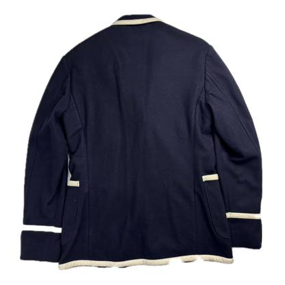 Navy Crest Sports Jacket - 38R
