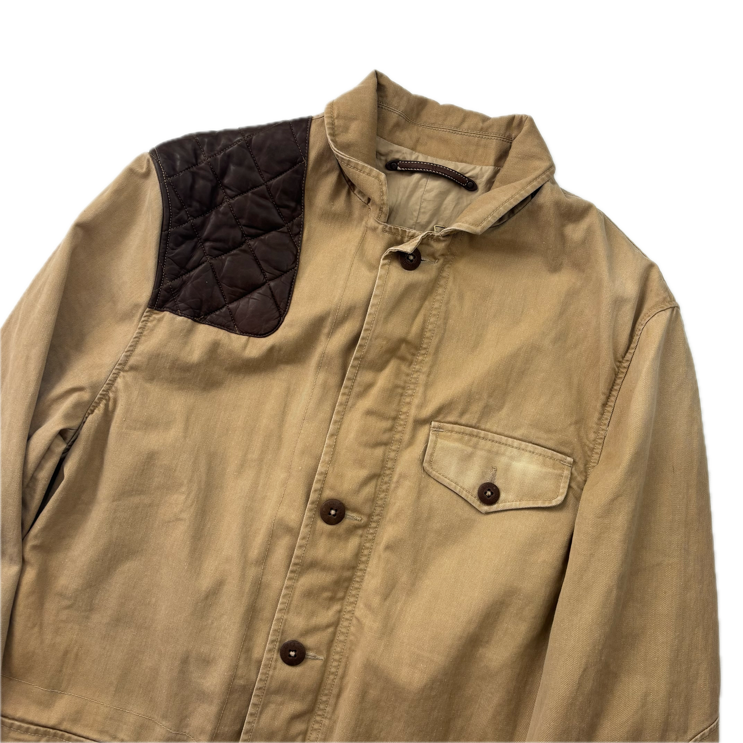 Tan Hunting Jacket Shooting Chore Coat - M