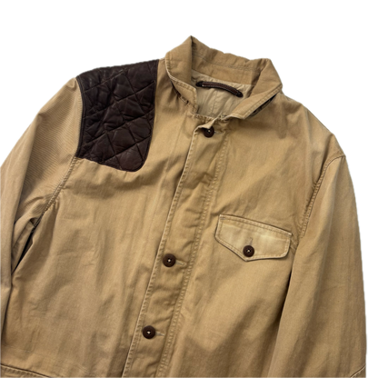 Tan Hunting Jacket Shooting Chore Coat - M