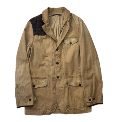 Tan Hunting Jacket Shooting Chore Coat - M