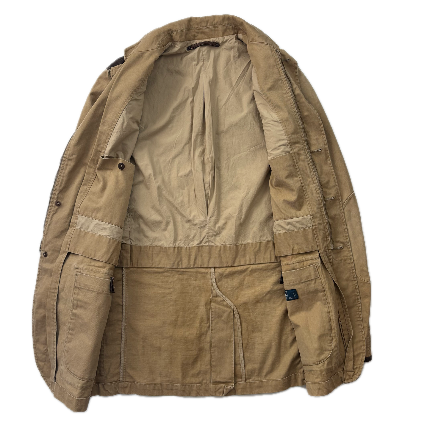 Tan Hunting Jacket Shooting Chore Coat - M