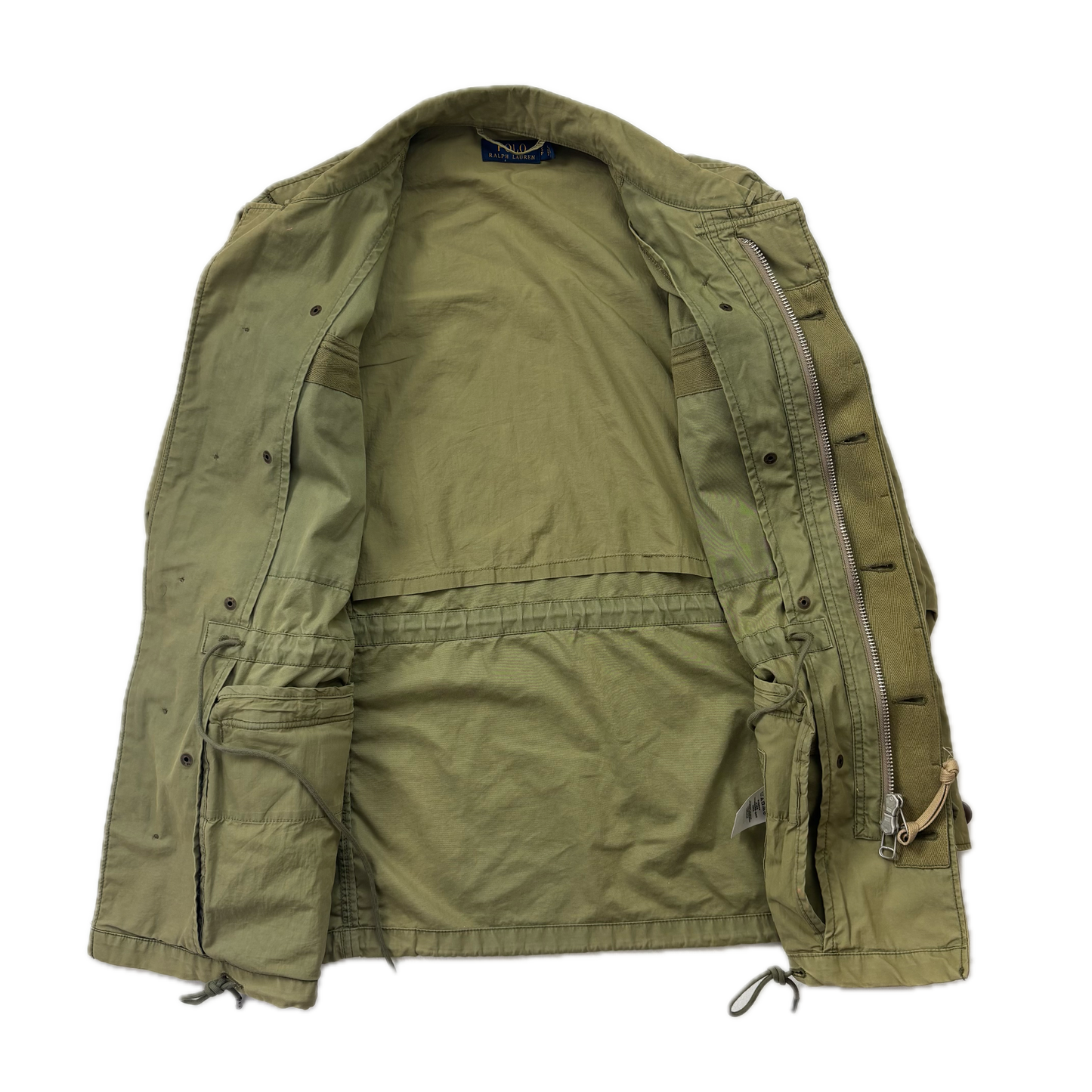 Green Military Army Parka - S